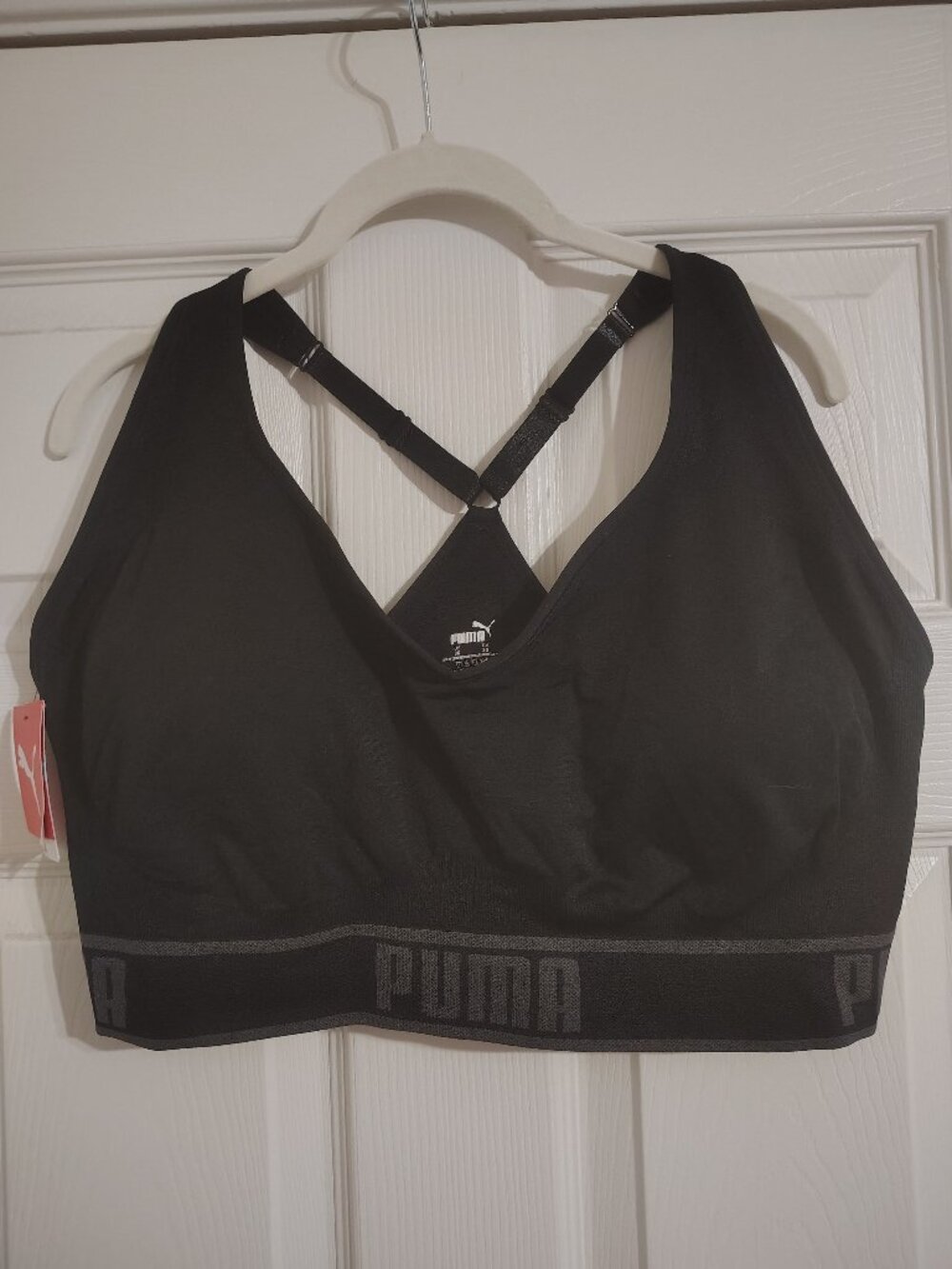 Puma Black Sports Bra Size 3X
